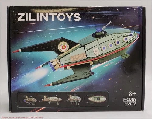 Zilintoys Futurama Planet Express Ship Building Set 928pcs F-C10139 SEE DETAILS