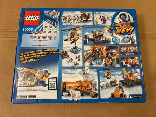 LEGO CITY: Arctic Base Camp (60036)- Brand New In Factory Sealed Box