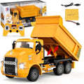 Rc Dump Truck Construction Equipment Vehicles Bulldozer Semi Excavator For Kids