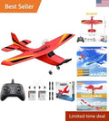 Beginner-Friendly 2 Channel RC Airplane with Easy Controls & Lightweight Foam