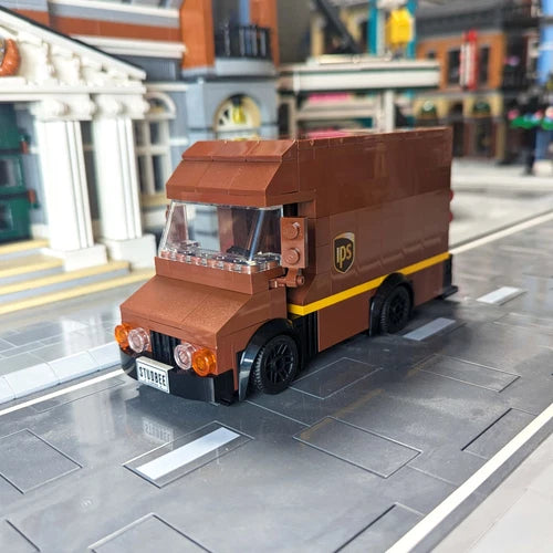NEW - IPS Delivery Truck - City Park - Brick Set - City AddOn - Building Set