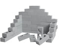 Deekin Foam Brick Building Blocks for Kids 8x4x2.4, 30Pcs