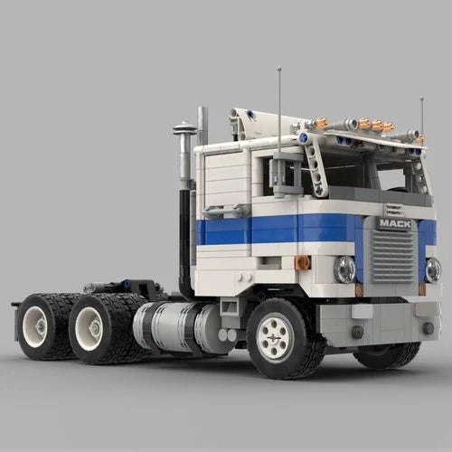 MACK Cruise Liner Truck Building Blocks Kit 8.7" / 22cm DIY Model Toy