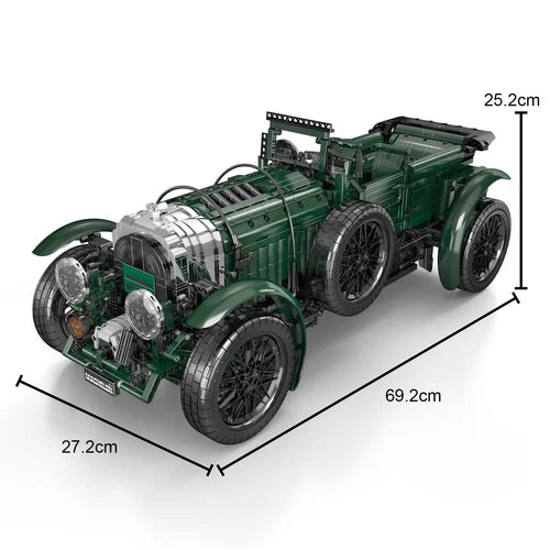 Mould King 13191 Classic Car Vintage Vehicles Remote Control Building Block Toy