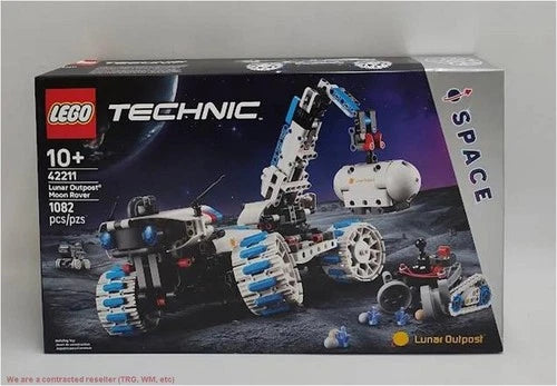 LEGO Technic Lunar Outpost Moon Rover Space Vehicle 42211.SEE DETAILS.