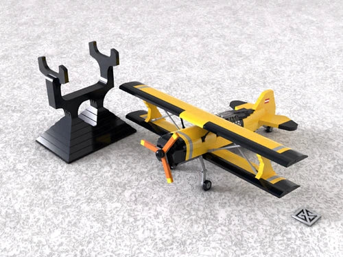 MOC-137128 Pitts Model 12 Biplane building blocks Toys Christmas gift