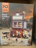 FUNWHOLE OLD WEST SHERIFF'S OFFICE BUILDING SET WITH LIGHTING - NEW / SEALED