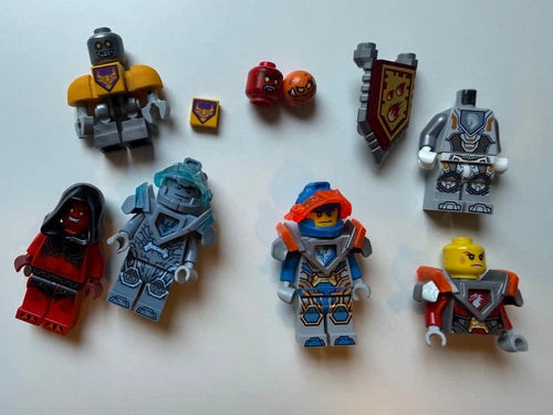 LEGO Minifigure Clay Moorington 70356 Nexo Knights Stone Figure and others!