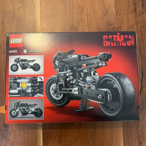 LEGO TECHNIC THE BATMAN BATCYCLE Set 42155 Retired Set Brand New in Box NIB