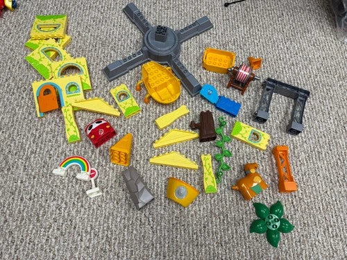 Huge Bulk Lot 24 lbs MEGA BLOKS Building Blocks Bricks Pieces People
