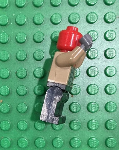 LEGO Red Hood Minifigure 76055 DC Batman Sewer Smash SHO282 *Torso Crack!