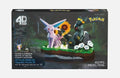 4D Build Pokemon Espeon & Umbreon 3D Puzzle Model Kit 452pc Cardboard
