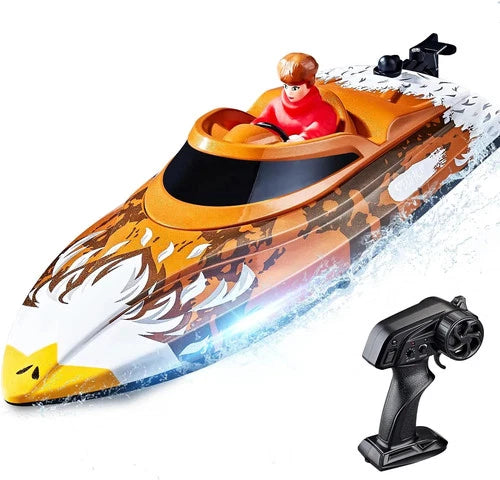 12 Inch 25 KPH Fast RC Speed Boat Waterproof Remote Control Toy For Pool Lake