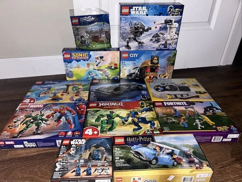 BIG MEOW LOT 60404, 77001, 76338, 43280, 76331, 77075, 75444, 71853 + New Sealed