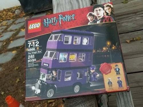 Lego 4866 Harry Potter Knight Bus MINIFIGURES Ernie Stan Head Hedwig Hogwarts