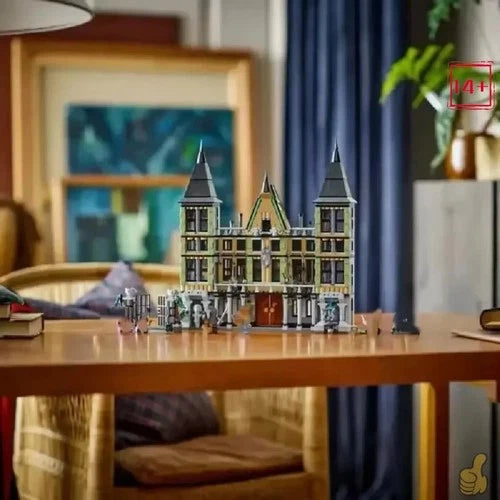 NEW UNBRANDED 76453 MOC Harry Potter Malfoy Manor Building Blocks Set Gift Toy