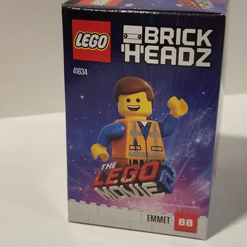 LEGO4 1634 BrickHeadz Emmet #2216/5000 Limited Edition New Sealed Rare