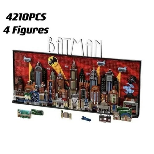 NEW 4210pcs The Animated Series Gotham City Batman Building Set Unbranded