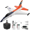 DEERC F-16 RC Airplane 4CH Fighter Jet 6-Axis Gyro RTF Easy Fly for Adults