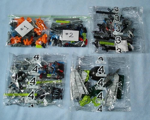 Lego Bionicle 8941 ROCKOH T3 Battle Vehicle & Pohatu - Sealed Bags & 3 Manuals