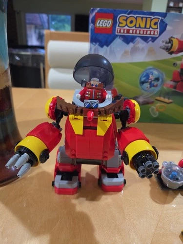 MEOW Sonic: Sonic vs. Dr. Eggman's Death Egg Robot (76993) COMPLETE, BUILT.