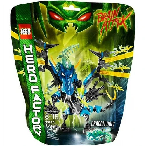 MEOW Hero Factory Dragon Bolt 44009 - Brand New in Sealed Pkg Free Ship- Retired