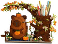 Capybara Building Blocks Set -1880PCS Cute Animals & Flowers Building Bricks ...