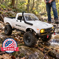 Realistic 1/16 Scale WPL RC Crawler - Off-Road Remote Control Truck with LED