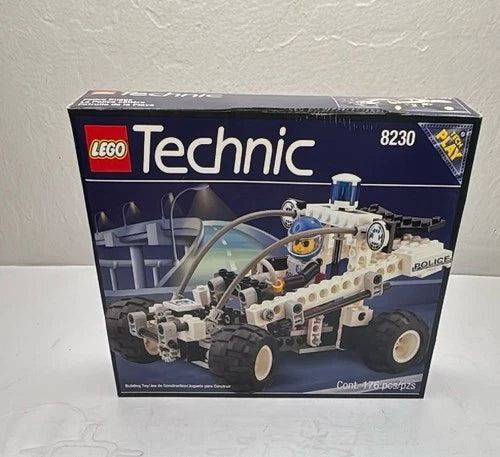 LEGO Technic 8230 Police Buggy 1996 New Sealed Set 176 Pieces Collectible