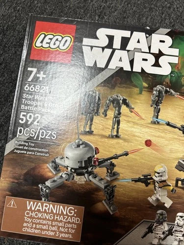 MEOW Star Wars Trooper & Droid Battle Pack 66821 3-in-1 Set 592 pcs 8+ New