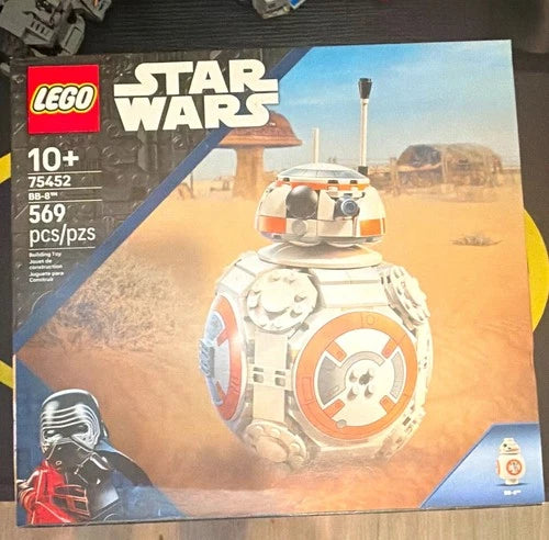 LEGO Star Wars BB-8 75452 Building Set 569 pcs w/ Display Stand, Age 10+