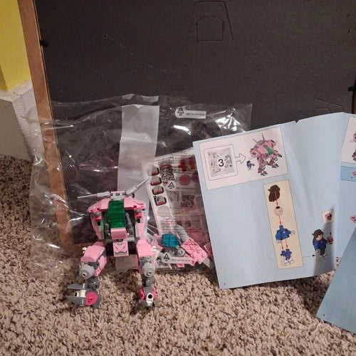 100% Complete - MEOW Overwatch D.Va & Reinhardt (75973)