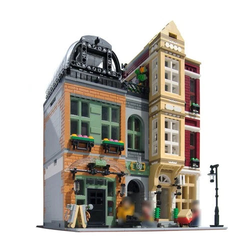 Modular City Street with Tailor Shop Stationery Store and Apartment 3680 Pcs