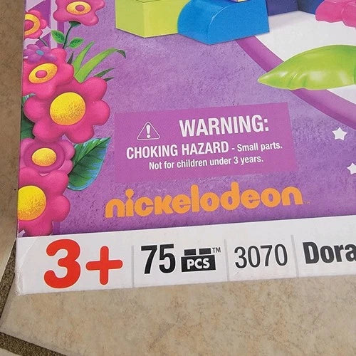 Mega Bloks 3070 Dora's Rainforest Adventure 75pcs Brand New!!