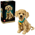 LEGO Icons Golden Retriever Puppy Building Set for Adults, Ages 18+ - Decor for