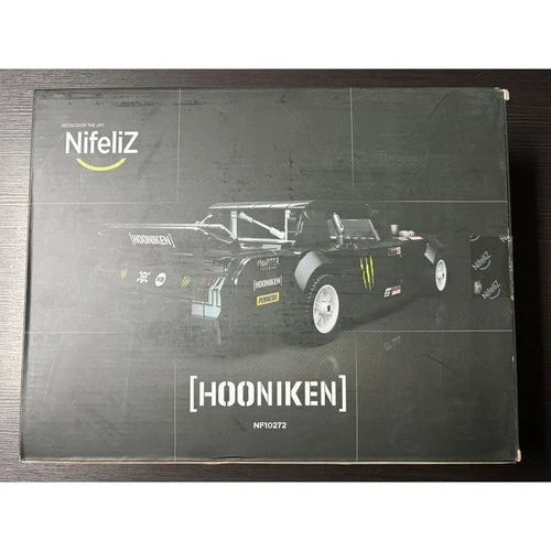 Nifeliz HOONIKEN Muscle Car Building Block Set NF10272A 1605pcs 2025 Model (Seal