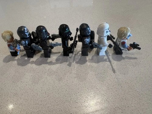 LEGO Star Wars Bad Batch Clone Hunter, wrecker, crosshair Omega Force 99 sw1148