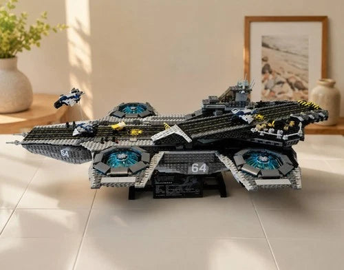 Large Aircraft Carrier Building Blocks Set 2996 Pieces Unbranded No Box