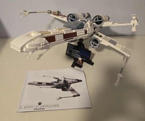 Modubrix Mocs Building Blocks X-wing T-65 Starfighter Set Bricks Toy Kits