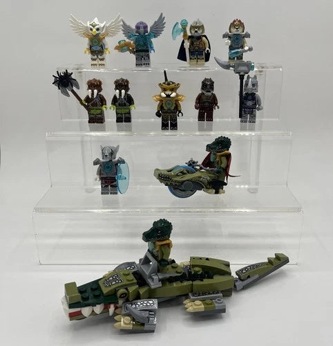 Lego Legends of Chima Minifigure Lot Of 12 Figures Eris Cragger Scorm Sparratus