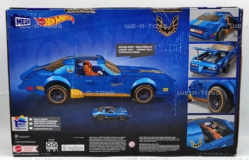MEGA Hot Wheels 1977 Pontiac Firebird Building Block Set HKF85