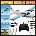 2.4GHz RTF RC Airplane with 3-Axis Gyro, Beginner Friendly, 3 Batteries, Glider