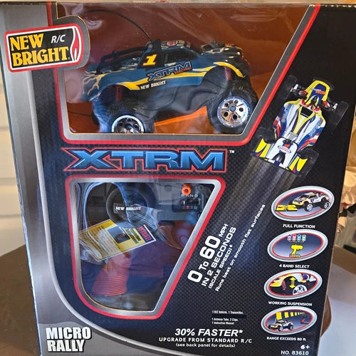 New Bright XTRM Micro Rally 1:24 Electric 2WD Brushed RTR 27MHz 83610
