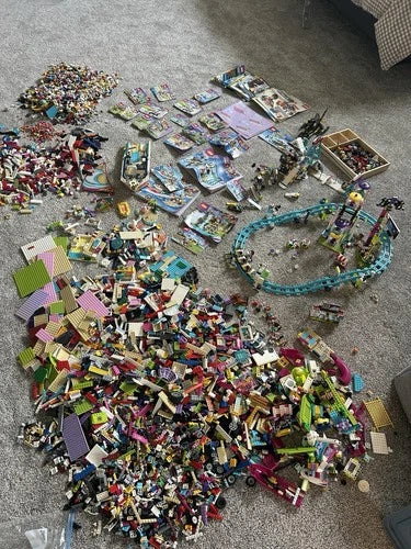 LEGO Huge lot 29lbs Roller Coaster 41130, Batman 76000, 41381 And More