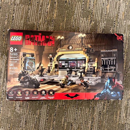 MEOW Batcave: The Riddler Face-off 76183 581pc The Batman 8+ Complete Set