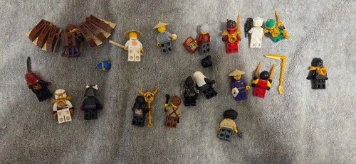 LEGO NINJAGO 71861 The Old Town 15th Anniversary Minifigure Lot 18 Figures