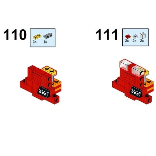 RS-2 Soo Line Model 1224 Bricks/Dynamic Version MOC-117011 Creative Play Set