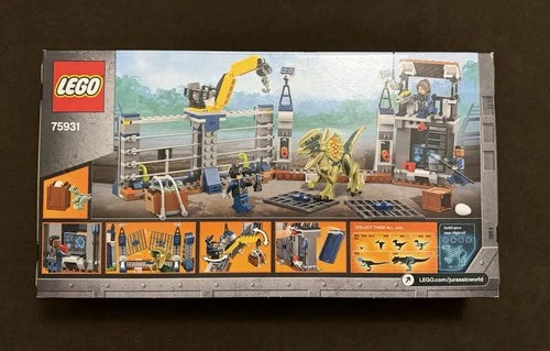 LEGO Jurassic World Dilophosaurus Outpost Attack 75931 Park Retired NEW