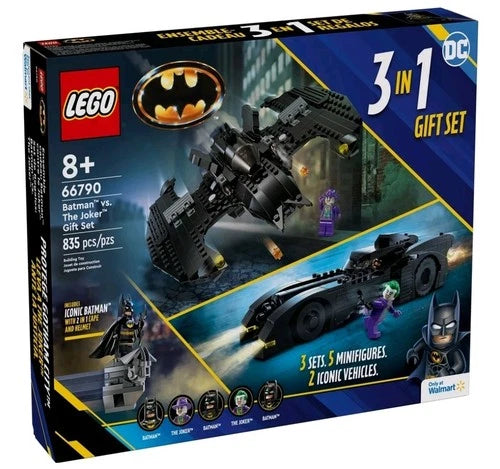 LEGO 66790 Batman vs The Joker Gift Set 3 in 1 Set 30653 76224 76265 Retired New