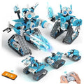 5 in 1 STEM RC Robot Building Kit, 408PCS APP & Remote Control Blocks DIY 5IN1